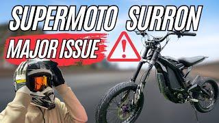 UK’s Cleanest SurRon Supermoto Build DESTROYED on Day One!