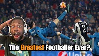 FIRST TIME WATCHING! Cristiano Ronaldo Legendary Goals (REACTION)