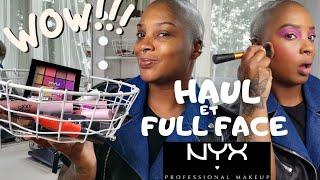 HAUL ET FULL FACE NYX COSMETICS... On a frôlé la CATASTROPHE !