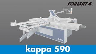 Format4® kappa 590 - Sliding table panel saw | Felder Group