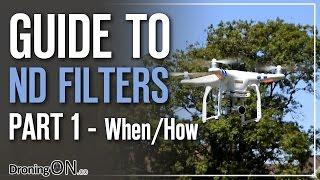 DroningON | How Neutral Density (ND) Filters Improve Drone Video! (Part 1)