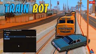 TRAIN BOT 2.0 - ЛЕГИТНЫЙ / ПРИВАТНЫЙ БОТ НА МАШИНИСТА ЭЛЕКТРОПОЕЗДА ДЛЯ ARIZONA RP GTA SAMP