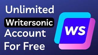 HOW TO GET WRITERSONIC'S FREE VERSION + How To Get Unlimited Free Accounts// Ai Copywriting