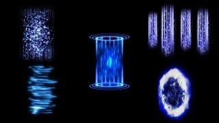 FREE HD Teleport light | Star Trek  Transporter Black Screen