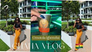 GHANA VLOG 3: PARTY IN GHANA, LEARNING HOW TO SWIM ||OMOTOLA IGBENOBA