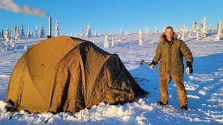 4 Days Camping in Alaska at -23 Degrees