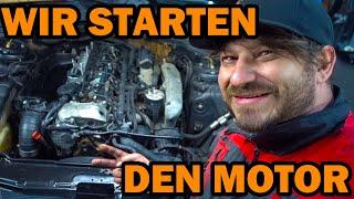 MERCEDES - DER ERSTE START NACH DEM GANZEN UMBAU! 320CDI DIESEL!  1000€ S-Klasse W220