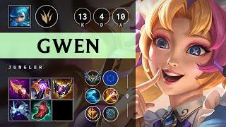 Gwen Jungle vs Xin Zhao: Unstoppable - EUW Challenger Patch 14.16