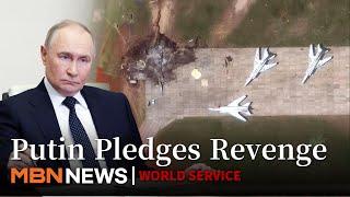 Ukrainian Drones Destroy $7B Worth of Russian Bombers, Putin Vows Retaliation