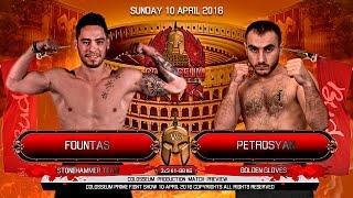 COLOSSEUM II Fight: Fountas vs Petrosyan