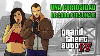 UNA CURIOSIDAD sobre cada PERSONAJE de GTA IV