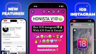 Honista V10.2 iOS Instagram for Android | Honista V10 iPhone Story Settings | Full iOS Instagram 