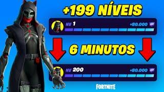 COMO RESGATAR AGORA a *SKIN GRÁTIS* FELÍNIA! (COMO PEGAR 50 NÍVEIS RÁPIDO NO FORTNITE)