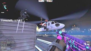 CSGO: Zombie Escape Mod - ze_Cyberpunk_X_a07 (Level 2 - Helicopter Fight) on GFL