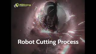 3 Step pipe repair and relining using Robotic Cutter