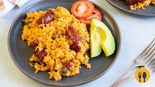 Dominican Rice with Sausage (Locrio de Longaniza) | My Dominican Kitchen