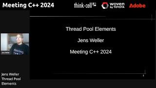 Thread Pool Elements - Jens Weller - Meeting C++ 2024