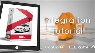 Tesla Integration for Control4 | Control4 Integration Tutorial | Intrinsic Dev