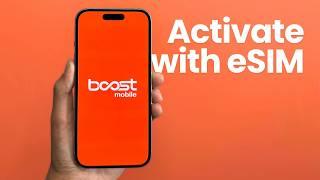 How to Activate Boost Mobile eSIM! (Native Boost Wireless Network)