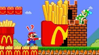 When Everything Mario Touch Turn To MC Donal FAST FOOD! | 2TB STORY GAME