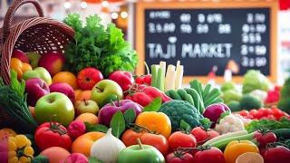 Mersin Bazaar. Review of Fruit and Vegetable Prices in Mersin. January 2025