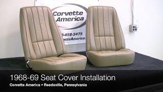1968-1969 C3 Corvette Seat Cover Installation by Corvette America