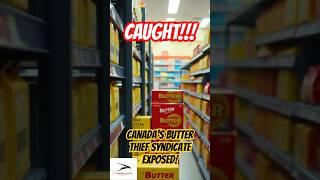 Butter Bandits:  Canada's Mysterious $2,000 Butter Heist Epidemic!  #mustsee #viralnews