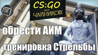 Тренировка стрельбы или как обрести АИМ. CS:GO для Чайников. Карты для тренировки.