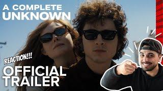 A COMPLETE UNKNOWN | BOB DYLAN STORY  | Official Trailer | Reaction!| ORA | O'Reacts| 161