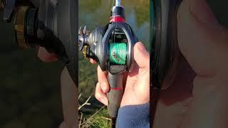 Shimano Curado BFS with Avail Spool can cast tiny nymph fly?   #shorts