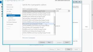 Certificate Authority on Windows Server 2012 R2