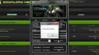 Lineage 2 bot L2TOWER (how to download and get license file) tutorial