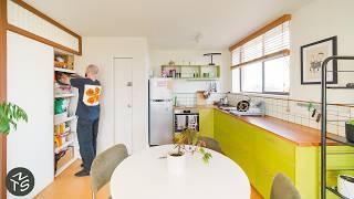 NEVER TOO SMALL: $20K DIY Renovation of 1960s Melbourne Apartment, 42sqm/452sqft