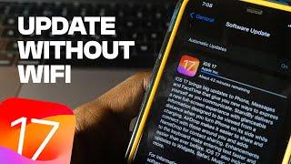 How to Download & Install IOS 18 Without Wifi - Update with Mobile Data on iPhone