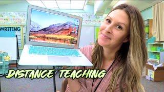 A Day in the Life of Distance Teaching!