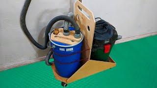 2 Ways To Make DIY Cyclone for workshop | Classic Dust collector VS Thien Cyclone Separator