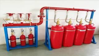 Asenware gas fire suppression system