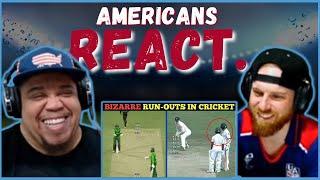 AMERICANS REACT TO 10 OF THE FUNNIEST RUN OUTS IN CRICKET HISTORY || REAL FANS SPORTS