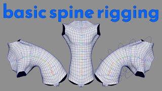 Character Rigging - IK-FK Blending Spine Setup - Puppeteer Lounge Training Workshop