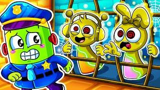 No! Sprunki Turned To Zombie Sprunki Zombie Prison Escape | Cartoon For Kids By Matt, Not Again!