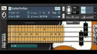 Native Instruments - Scarbee Pre Bass - Audio Demo Screen Capture