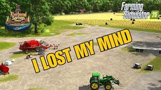 I LOST MY MIND! - Farming Simulator 25 - Riverbend Springs EP 18