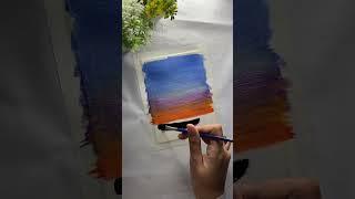 Sunset#artist #artchannel #paintingchannel #paintingtutorial #acrylic #paintings #trending #shorts