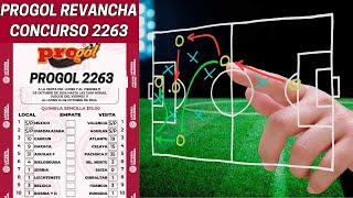 Progol ​​​​​ Revancha  2263 - PRONÓSTICOS