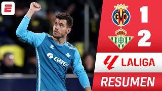 BETIS GANÓ 2-1 vs Villarreal y SALE DE MALA RACHA. Goles: LO CELSO y VITOR ROQUE | RESUMEN | La Liga