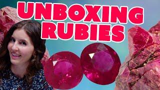 The Greatest Gem Color? Unboxing Pigeon's Blood Rubies from Burma