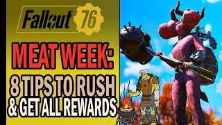 Fallout 76 – Meat Week 2020: 8 Tips To Rush the Event Every Hour & Get All the New Rewards!