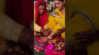 Himachali shadi!! Himachli rasme!! Rasm mama aya #shots #wedding #himachalishadi #tranding