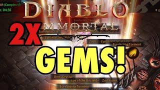 DOUBLE THE LEGENDARY GEMS EVEN AS FREE TO PLAY! Diablo Immortal