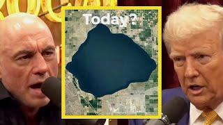 Rogan & Trump: Giant Lake in California DISAPPEARED